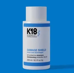 K18 Moleküler Onarım Saç Maskesinde Bırakın 50ml Mavi 250ml Tedavi Hasarlı saçları onarmak için 4 dakika, çamaşır suyu besleyici saçaklığın hasarını tersine çevirmek için