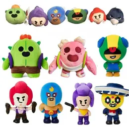 Куклы Coc 10cm-25 см мультфильм Super Spike Pick Toy Toy Cotton Pillow Doll Cute Game Game Game Peripherals S2452307