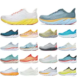 Runners Casual Shoes Boondi 8 h Cliftoon 8 9 Triple White Carboon X2 oon Cloud Floral Free People Mesh Mens Trainers Women Fashioon Sports sneakers size 36-46