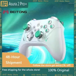 Controladores de jogo BETOP BEITONG ASURA 2PRO ALPS HALL JOYSTICK Bluetooth Wireless Controller gamepad para NS PC TV STEAM TOPEL