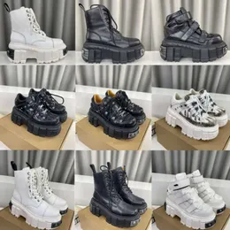 Tasarımcı Rock Boot Platform Spor Ayakkabı Deri Martin Botlar Kadınlar Punk Stil Ayakkabı Erkekler Rock Ayak Bileği Boot 566