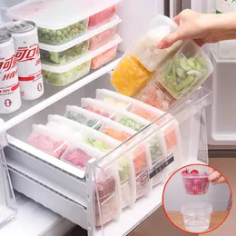 Бутылки для хранения пищевые коробка контейнеры фруктовые овощные оборудование для морозильной камеры Организатор имбирь