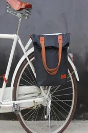 Bolsa de bicicleta vintage turista Cerada Cerou Bacha Retro Impermeável Bolsa de Panier Bolsas de Ciclismo Bolsas de Carrier de Bancos Blue36568494065925