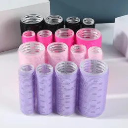 1pc Hairdressing Home Use DIY Magic Large Self-Adhesive Hair Rollers Styling Roller Roll Curler Hair Women Beauty Tool