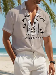 Мужские повседневные рубашки 2024 Продажа летние рубашки с коротки