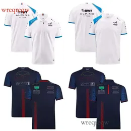 2023 F1 Team Racing T-shirt Formel 1 Driver Polo Shirts T-shirts Motorsport Nya säsongsklädfans toppar herrtröja S-5XL