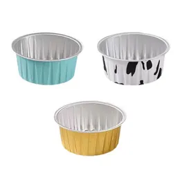 Ramekin Baking Copo descartável Copo de muffin Mini Pie Pie Pan Bande