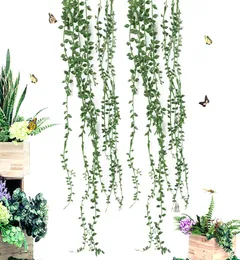 Künstliche Blumenschnur pu falsche Träne von Liebhaber DIY Green Wall Hanging Pflanzen Sukkulenten Gartenkranz Home Party Hochzeitsdekor5981854