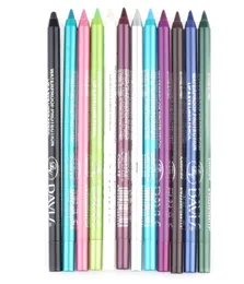 12pcsbag Водонепроницаемость длительного длительного карандаша для карандашных пигментов белый цвет для глаз для ручки инструменты 4299440