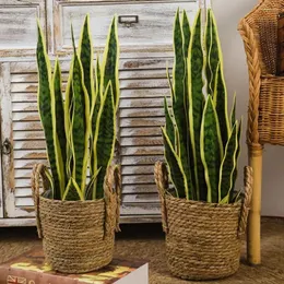 Декоративные цветы 1 ПК Простые Diy Faux Leaves Творческие искусственные Sansevieria Elegant Beautiful Simulate Tropical Plants