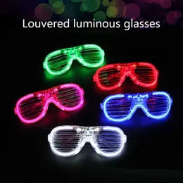 LED -Spielzeuge glänzen Brille funkelnde Babyspielzeug kreative Halloween -Kindergeschenke 69he
