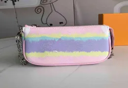 Resigne Designe Rescale Resigne Domenne Pocchette Accessores M69269 Women Mini Designer Clutch Hobos Borsa con catena Nuova Tie Dye Giant 4140689