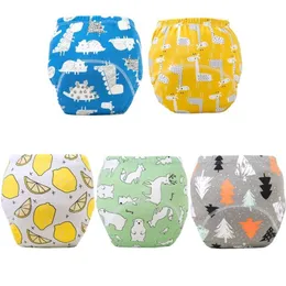 3PCS Baby Waterproof Training Pants 6 Layers Potty Cloth Diaper Reusable Washable Cotton Cleanliness Ecological Diapers