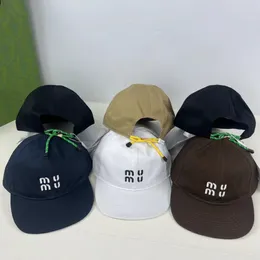 Luxo Baseball Cap gangue de tanque de pato chapéu de beisebol chapéu de beisebol feminino de lazer ao ar livre Mi Carta para mulheres e homens versáteis de baseball chapéu esportivo ao ar livre Caps casuais