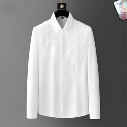 2024 Little Horse Horse Mens Camisa Polo Polo Polo de Manga Longa Empresa Autumn Leisure Men