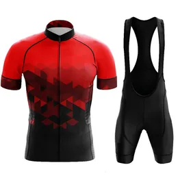 2024 Pro Cycling Jersey Sets Men Bib Shorts Bicycle Sempleve Bicicleta Clothing Bike Maillot Ciclismo Hombre Black Sets 240516