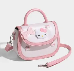 DB03Cartoon Pattern Handheld Saddle Bag, High Grade Children's Bag Popular in Fashion, Girl Bucket, Small Outward, One Shoulder