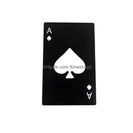 Новички Mtifunction Mtipurpose Pocket Tool Mti Card Card Pare Kit Spade Poker Gear Bottle Gadget Mtitool кошелек FY2513 Drop Delive DHVVG
