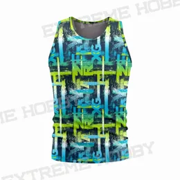 Extreme Hobby Men Gym Tops Tops Fitness Workgou Joggers футболка без рукавов мужской баскетбольный спортивный жилет аниме-тренажерный зал бег 240523