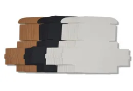 50 pcs Black White Kraft Paper Riembleing Box Blank Cardboard Packaging Mini Sapone fatto a mano Giochi di gioielli artigianali 2204209356985