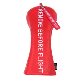 Red Golf Headcover 0CC Cover 240515