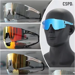 Okulary na zewnątrz CSPD CyK-502 UV400 Cycling Sunglasses Sports rower okulary rowerowe