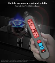 Gas Leak Detector Natural Petroleum Methane And Other Flammable Substances Buzzer Alarm PPM LEL Tester