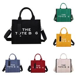 Torba designerska torba dla kobiet designerka torba na płótnie 27 cm na zewnątrz torba plażowa portfel na ramię Crossbody Bag Fashion Wysokiej jakości torebka torba na ramię 113