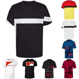 2023 F1 logo T-shirt Formula 1 Team Co-branded T-shirts Racing Fans Fashion Comfortable Short Sleeve T shirt Summer Motocross Jersey