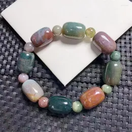 Link Bracelets Oceano natural Jasper Bracelet Crystal Reiki Cura de joias de moda de pedra Gifting para mulheres 1pcs