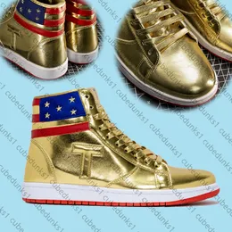 T ace Sports Shoes Basketball Shoes The Never Surrender High Tops Designer 1 TS Gold Custom Custom Men's Casual Outdoor Lace Up Sports Shoes