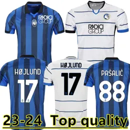 Atalanta BC soccer jerseys 23 24 MAEHLE L.MURIEL BOGA MALINOVSKYI MIRANCIHUK Shirt AWAY DUVAN PASALIC football uniform 2023 JERSEY FOOTBALL SHIRTS KIDS MAN HOME 8888