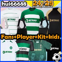 23/24/25 Jerseys de futebol esportivo 2023 2024 2025 Jovane Ronaldo Mathieu Acuna Vietto Sarabia Coates Men Kit Kids Football Shirt