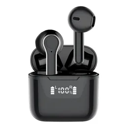 TWS earphones Wireless bluetooth Earbud LED Power Display Headphones Bass Stereo, Bluetooth Earbuds in-Ear Noise Cancelling Mic Sports Earphones