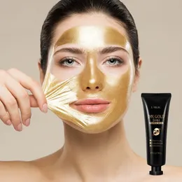 LAIKOU 50g 24K Gold Foil Snail Peel Mask Deep Cleansing Remove Blackheads AntiAcne Firming Skin OilControl Whitening Care 240517