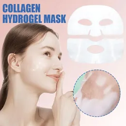 Maska do twarzy kolagenu dla kobiet jednorazowe głębokie nawilżająca tkanina białka hydrożelowa miękka e1h9 240517