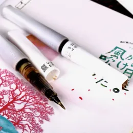 1pc Zick Kuretake Wink von Stella Bling Pinsel Pen Multikolor glänzender Aquarellblitzpulver Weich Glitzer Stifte Pinselmarker