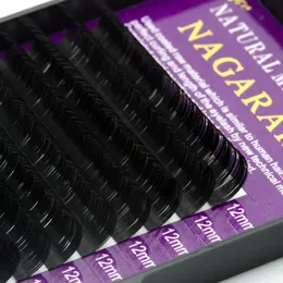 2024 16 Rows 6 Boxes C D Curl Curly Fluffy Soft Eyelash Extensions Individual Eyelashes Artificial False Eyelashes For natural look