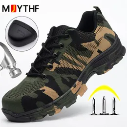 Camo steel toe shoes sales