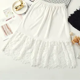 Knee Length Lace Lace Midi Skirt Extender For Women Hollow Length A Line Half Extenders From Ddmycrazy 7.37 DHgate.Com
