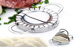 Umweltfreundliche Gebäckwerkzeuge Edelstahl Knödel Maker Wrapper Teig Cutter Pie Ravioli Form Küche Accessoiresa369811334