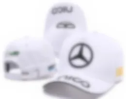 F1 Team Racing Cap 2024 Formuła 1 Kierowca Benz Baseball Caps Motorsport Modna marka Krzywana brzegowa hat A21