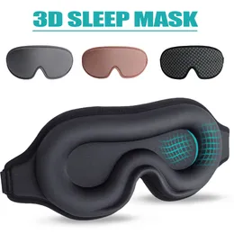 3D Schlafmaske Augenflecken Blindbund Nase ohne leichte weiche Slaapmasker für Reisen REHLE LYSCHAD AMMABREISE ANTIFAZ PARA DOMMIR