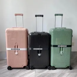 Designer bagagli cognio cingola box asta comune anti-rivolt che controlla la cinghia di imballaggio rinforzata elegante valigia di lusso
