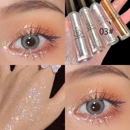 1pcs Shimmer per ombretto e luccicanti paillettes impermeabili per glitter liquidi Eyeliner Eyeliner Eye Eye Eye Liner Penna per la festa Cosmetica 240523 240523