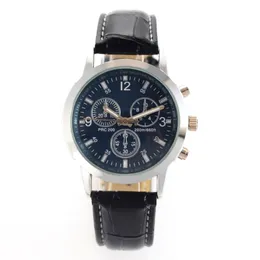 2020 Männer Sport Uhren Lederband Quartz Watch Mens Uhren keine Marke Uhr bester Geschenk Relogio Maskulino Günstige Preis Dropshipping 334s