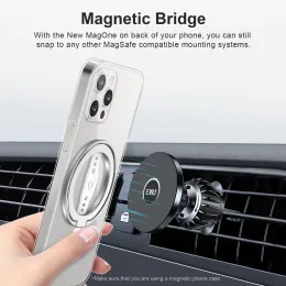 EWA Manyetik Telefon Kavrama ve Magsafe Ring Tutucusu için Silikon Parmak Kayışı ile Durun Yalnızca İPhone 13 12 Pro/Pro MAX/MINI