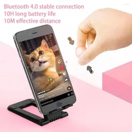 Fernbedienungssteuerer Bluetooth Mobiltelefon Steuerringfinger Video -Controller für Tiktok Short -Seite Flipping Browsing -Gerät WFHLI