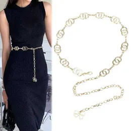 Waist Chain Belts Korean version waist chain with womens hip-hop multi-layer alloy metal gold belly chain dress belt fashionable jewelry Q240523
