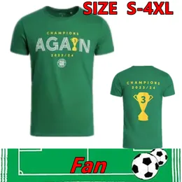 2024 2025 New style Celts KYOGO Football Shirt Short sleeve 23 24 25 European Home Away Third Soccer Jerseys CeLtIC DAIZEN REO McGREGOR Hoops Anniversary Champions